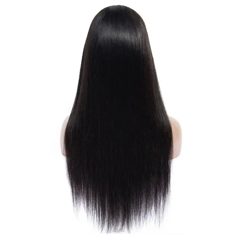 Wig cap for comfort-30 Inches Straight wave Heat Resistant Fiber wigs