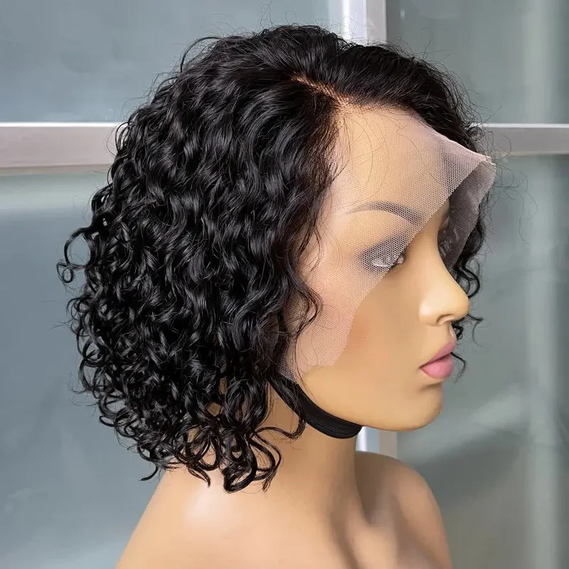 Wig for fast styling-Density Lace Front Natural Weaves and Wigs