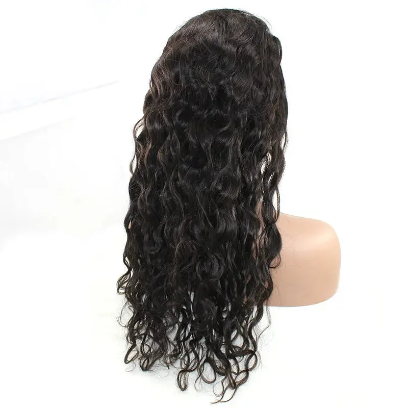 Wig for sharp cut-180% Density hair straight Wig