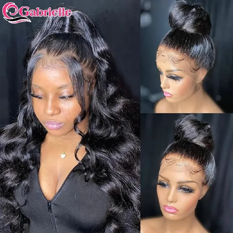 Synthetic wig for rave-360 HD Lace Frontal Wig Body Wave