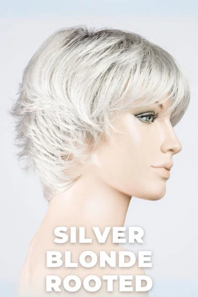 Silver Blonde Rooted