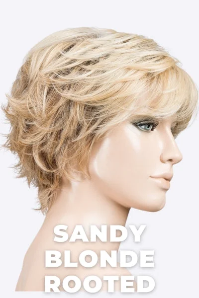 Sandy Blonde Rooted