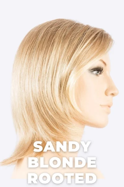 Sandy Blonde Rooted