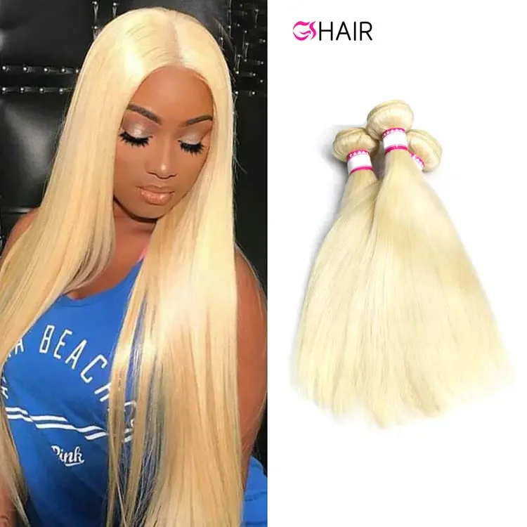 Wig travel pouch-GS wholesale 613 blonde straight hair weave