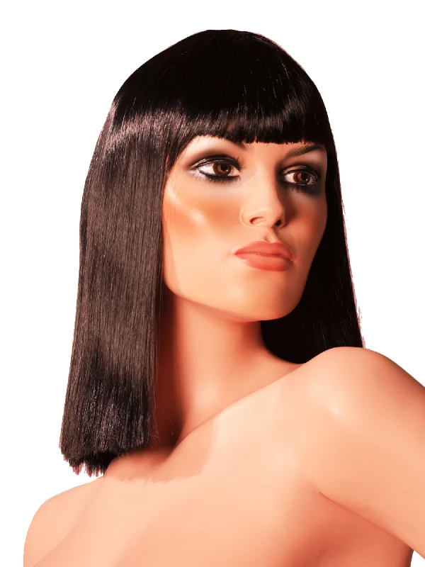 Wig for bright texture-Natural Black Cleopatra Wig