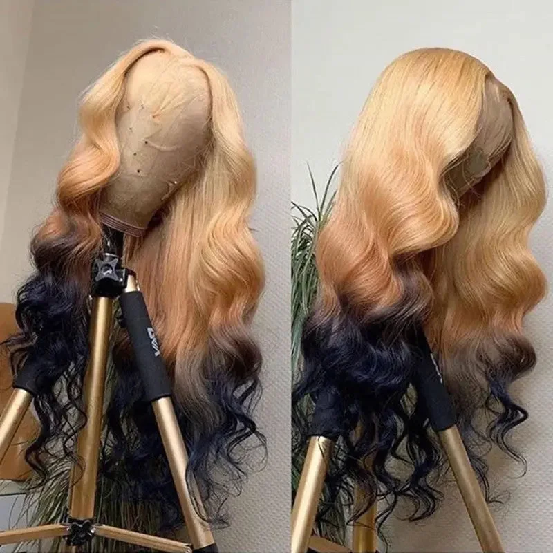 Ombre Dark Blue Color