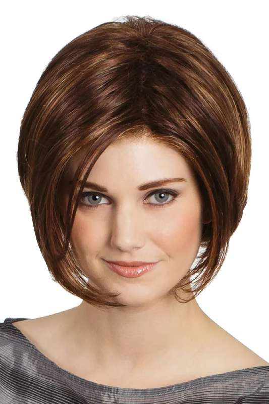 Medium bob wig blue-Tony of Beverly Wigs - Logan