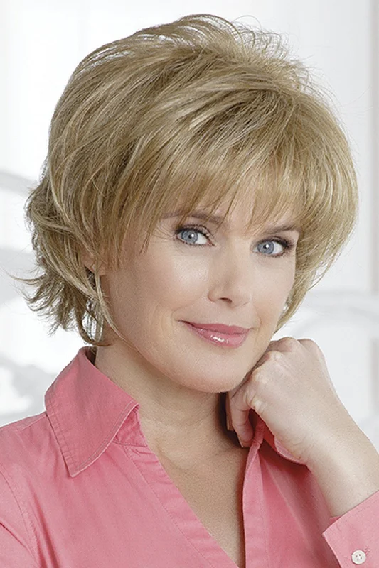 Short blonde wig with volume-TressAllure Wigs - Aria (V1307)