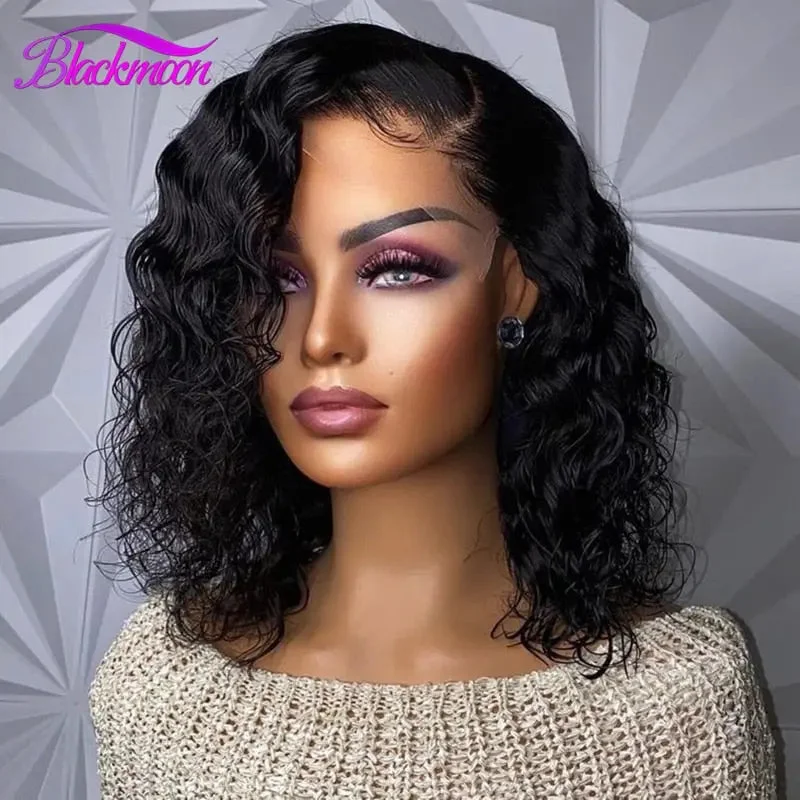 Lace wig for manga-Water Wave Lace Front Wigs