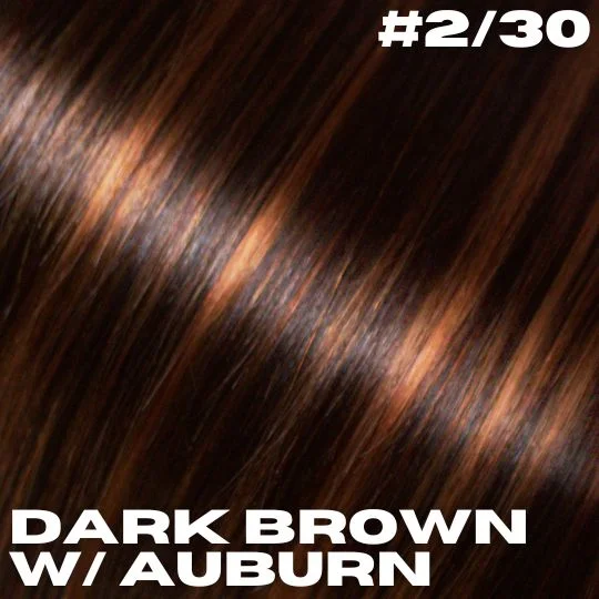 2/30 Dark Brown/Auburn