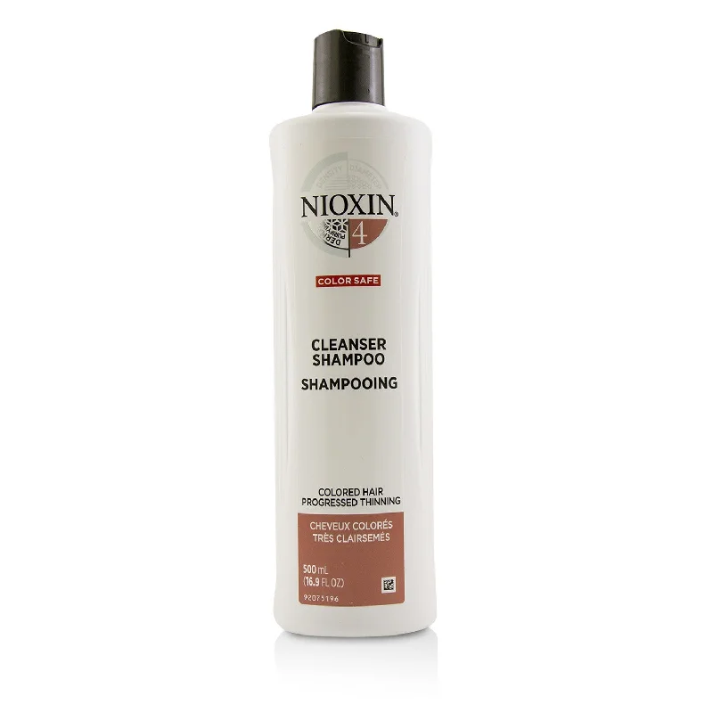 Shaping wax-Nioxin Derma Purifying System 4 Cleanser Shampoo (Colored Hair, Progressed Thinning, Color Safe)  500ml/16.9oz