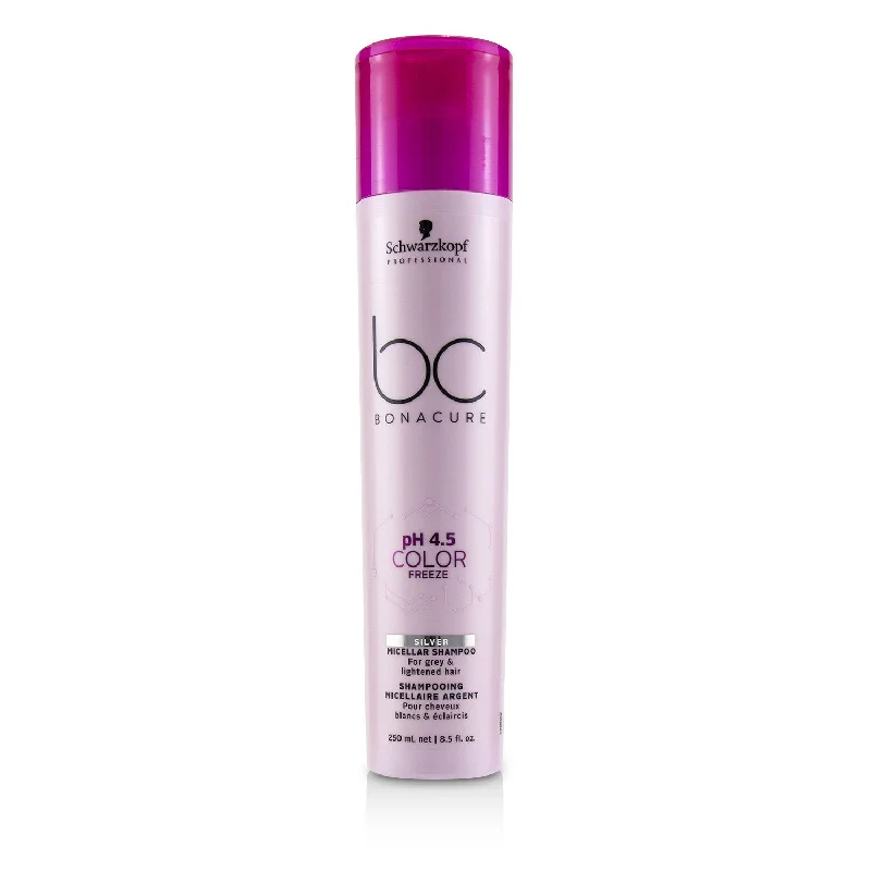 Curl boosting spray-Schwarzkopf BC Bonacure pH 4.5 Color Freeze Silver Micellar Shampoo (For Grey & Lightened Hair)  250ml/8.5oz