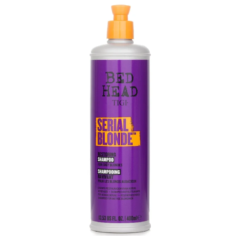 Styling butter-Tigi Bed Head Serial Blonde Restoring Shampoo (For Edgy Blondes)  400ml