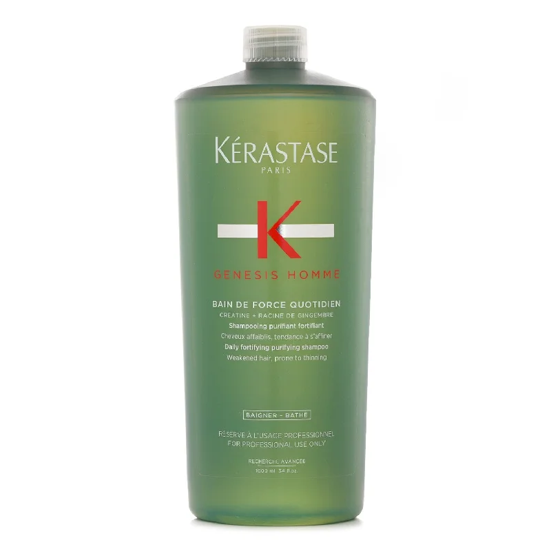 Vitalizing cream-Kerastase Genesis Homme Bain De Force Quotidien Shampoo  1000ml/34oz