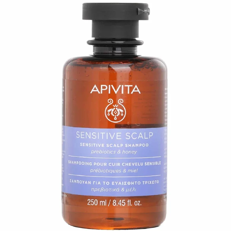 Texture enhancing cream-Apivita Sensitive Scalp Shampoo Prebiotics & Honey  250ml