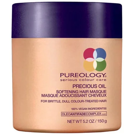 Hair care tips for scalp hydration-Pureology Precious Oil Masque 5.2 oz