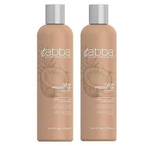 Fixing wax-Abba Color Protection Shampoo and Conditioner 8 oz Duo