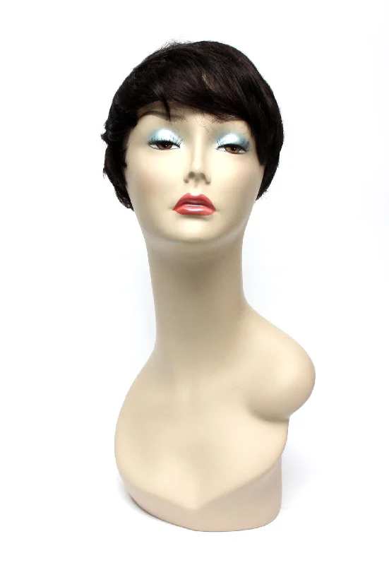 real person hair ring exported pattern-Elysee Star Human Hair Wig - Adison