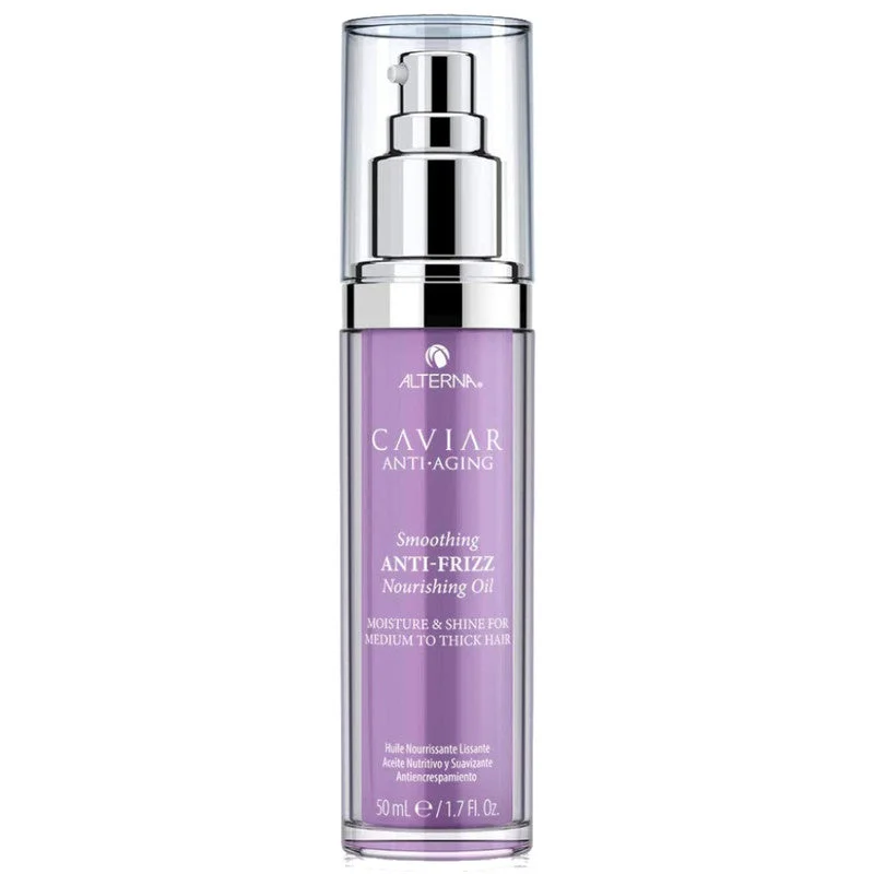 Best hair care for hair plumpness-Alterna Caviar Smoothing Anti-Frizz Nourishing Oil 1.7 oz