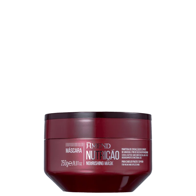 Hair care routine for hair moisture-Nourishing Mask - Hair Mask 250g - Amend