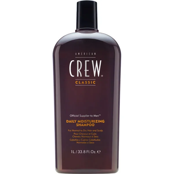 Hair care for shoulder-length hair-American Crew Daily Moisturzing Shmp1000ml