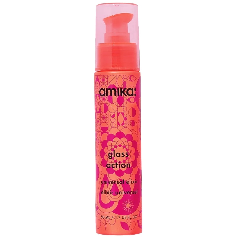 How to care for loose kinky hair-Amika Glass Action Universal Elixir 1.7 oz