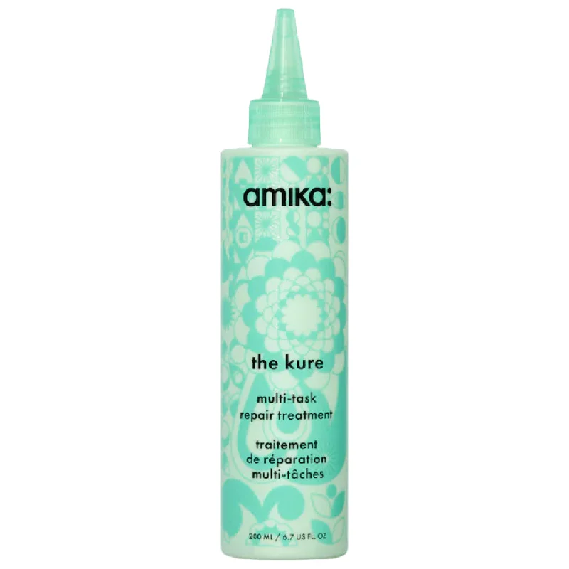 Hair care products with peptides-Amika The Kure Multi-Task Hair Repair Treatment 6.7 oz