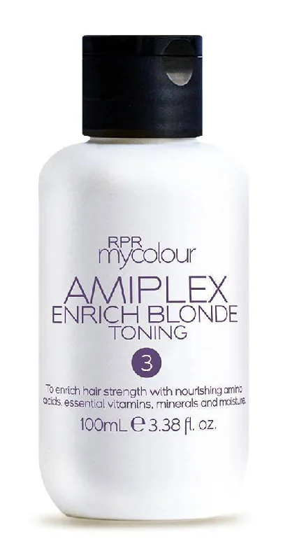 Scalp refining lotion-Amiplex Enrich NO.3 Hair Professional Strength Treatment Blonde 100 ml