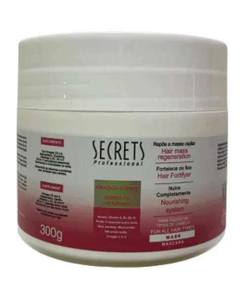 How to repair thin soft curls-Anabolic High Impact Nourishing Moisturizing Hair Supplement Mask 300g - Secrets