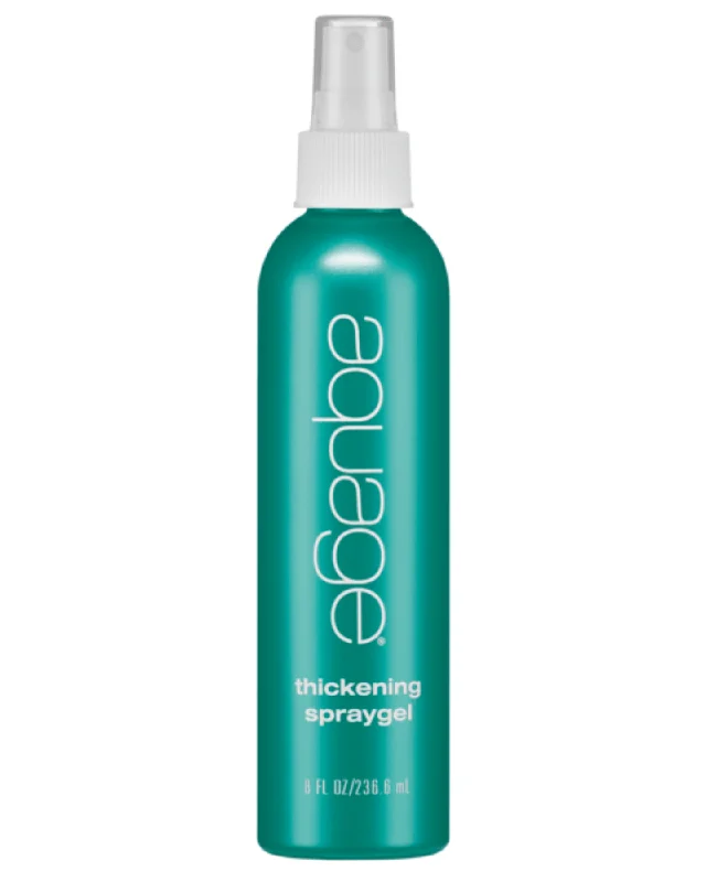 Texture enhancing lotion-Aquage Thickening Spray Hair Gel Firm Hold 8 Oz