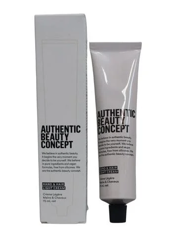 Strengthening cream-Authentic Beauty  Concept Hand and Hair Light Cream 2.5 oz 75ml