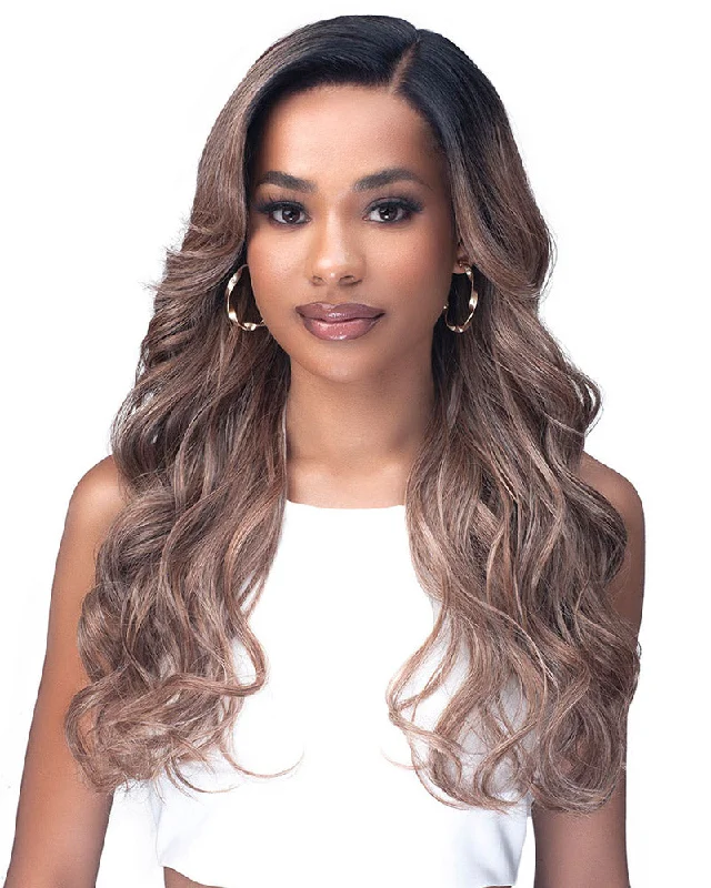 Synthetic wigs for seminar dinners-Belen | Lace Front Synthetic Wig by Bobbi Boss