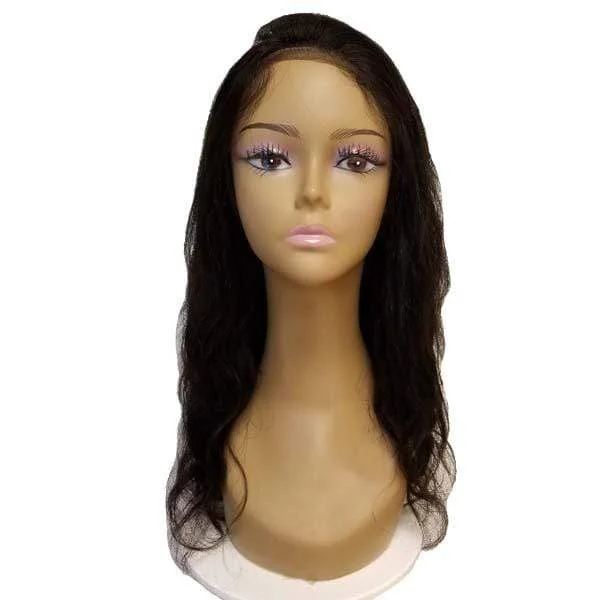 real person hair ring unique pattern-Bellatique 100% Virgin Brazilian Remy Human Hair Lace Front Wig - BEVERLY