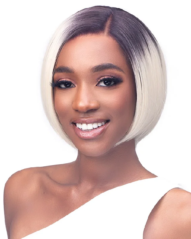 Synthetic wigs with playful texture-Billey | Lace Front Synthetic Wig by Bobbi Boss