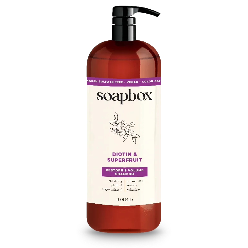 Fixing cream-Biotin & Superfruit Volumizing Shampoo - 1 Liter