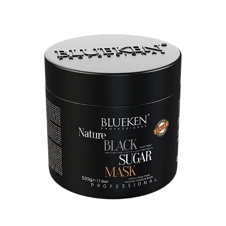 How to protect hair from wind-Blueken Black Mask Sugar 500Gr