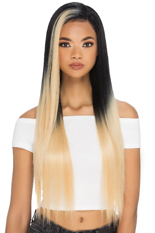 Deep auburn synthetic wigs-Vivica A. Fox Blondie