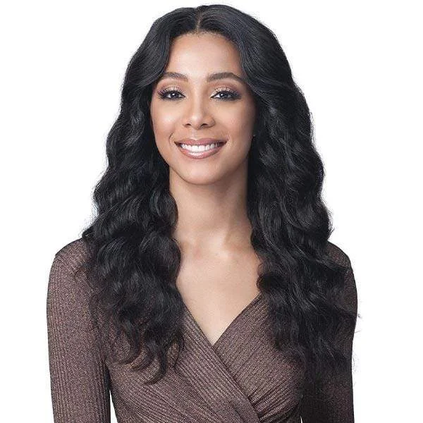 real person hair ring city craft-Bobbi Boss 100% Virgin Remy Human Hair 13X4 Lace Front Wig - MHLF529 BRIGETTE