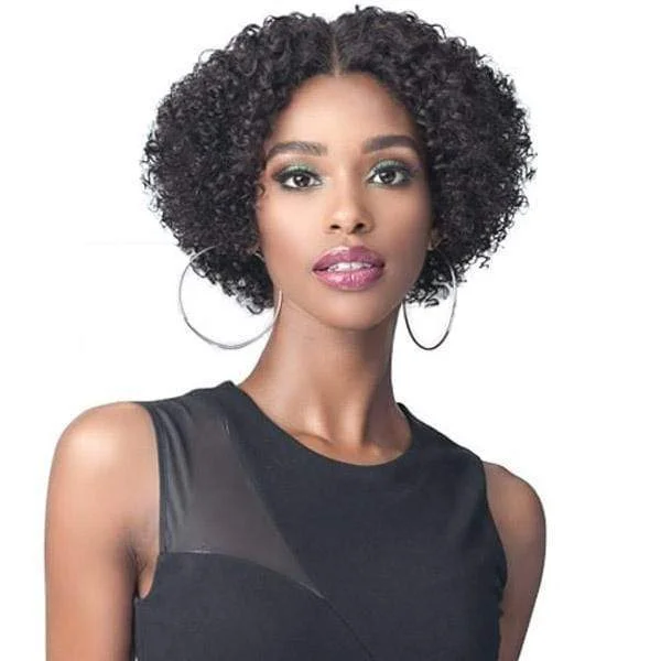 real person hair ring guaranteed pattern-Bobbi Boss 100% Human Hair Lace Front Wig - MHLF424 JAZZIE