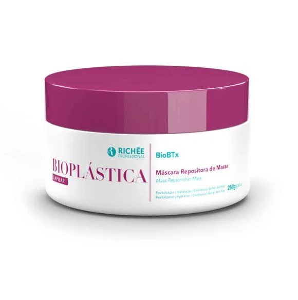 Moisturizing hair care for hair vigor-Brazilian Biobtx Mass Replenisher Deep Hair Mask 250g - Richée