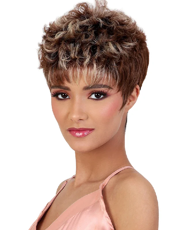 Synthetic wigs with blunt layers-Cami | Synthetic Wig by Motown Tress