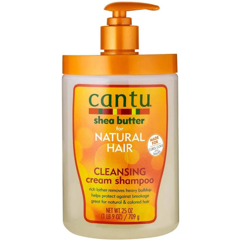 Curl locking mousse-Cantu Sulfate Free Cleansing Cream Shampoo