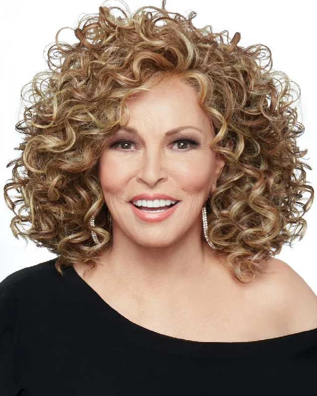 Synthetic wigs for bridal parties-Click Click Flash | Lace Front Synthetic Wig by Raquel Welch