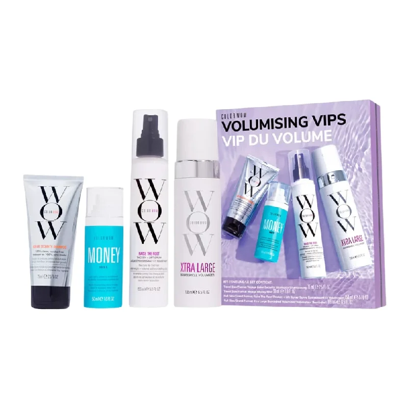 Hair care tips for hair gloss-Color Wow Volumizing VIPS Holiday Set