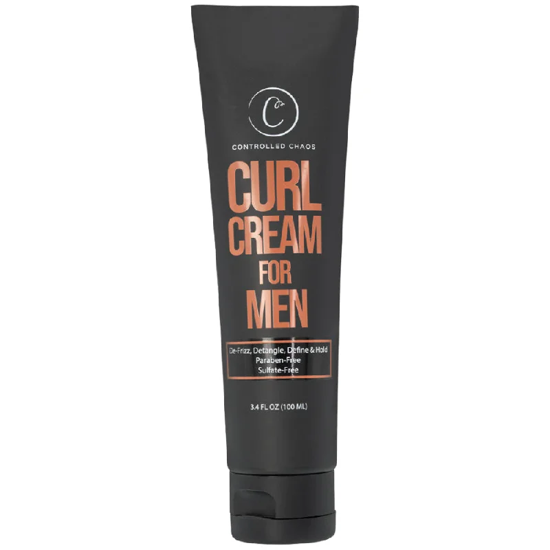 Hair care products with frankincense-Controlled Chaos Curl Creme for Men