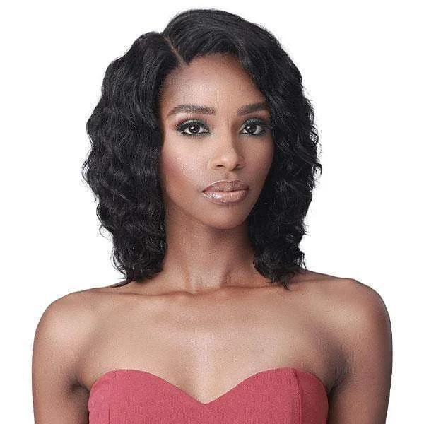 real person hair ring essential pattern-Bobbi Boss 100% Human Hair 13x5 Glueless Lace Wig - MHLF604 ALANIS