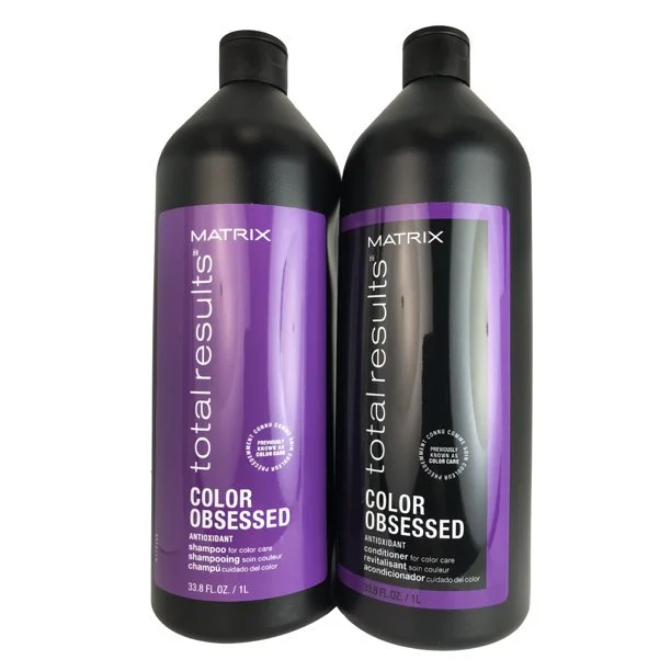 Defining lotion-Matrix Total Results Color Obsessed Shampoo and Conditioner 33.8 oz Duo