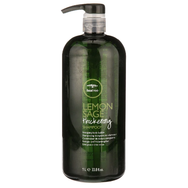 Gloss lotion-Mitchell Tea Tree Lemon Sage Thickening Shampoo 33.8 oz