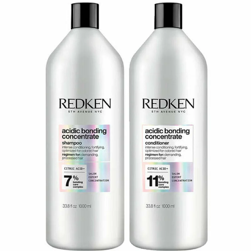 Lock lotion-Redken Acidic Bonding Concentrate Shampoo and Conditioner 33.8 oz Duo