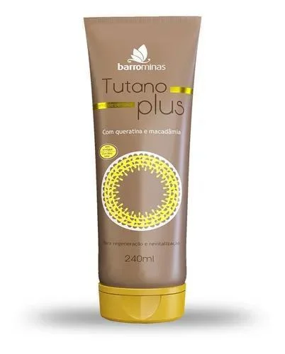 Vibrant conditioner-Cream De Combing Tutano Plus 240ml Clay - Barrominas